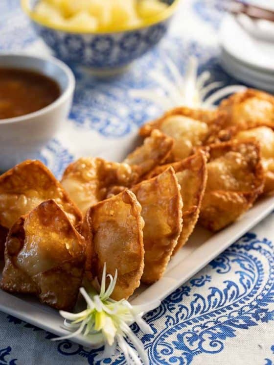 Crispy Homemade Crab Rangoon Recipe A Communal Table