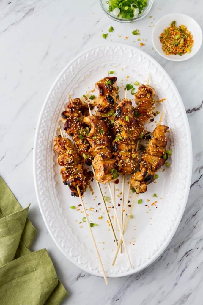 Teriyaki Chicken Skewers in the Oven - A Communal Table