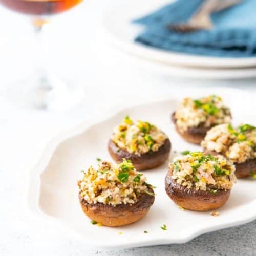 Stuffed Spanish Mushrooms - A Communal Table