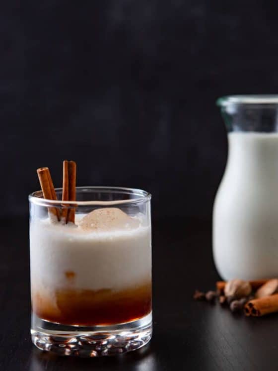 Kahlua and Cream A White Russian Cocktail - A Communal Table