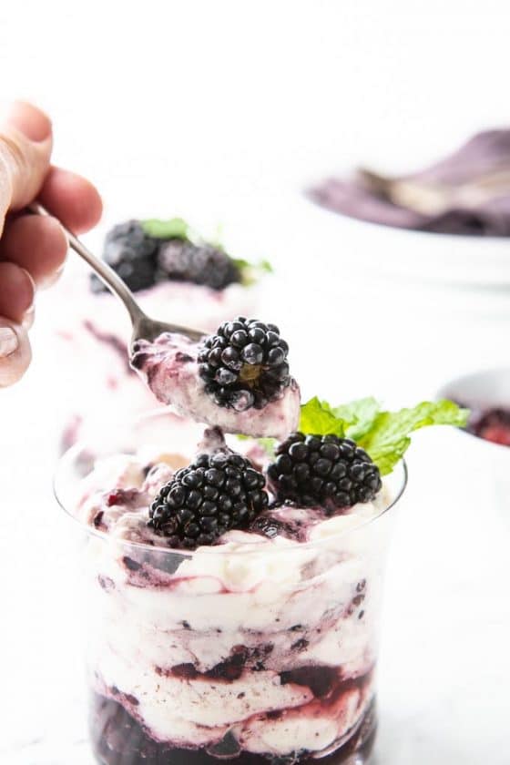 Easy Blackberry Fool Recipe - A Communal Table