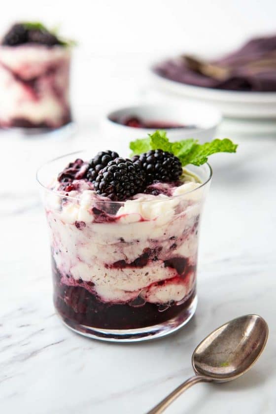 Easy Blackberry Fool Recipe - A Communal Table