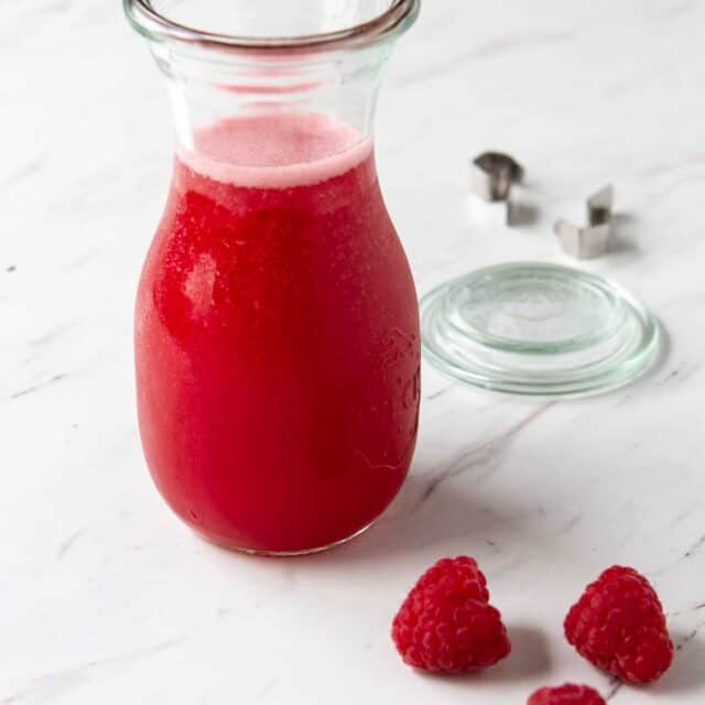 Simple Raspberry Syrup Recipe A Communal Table