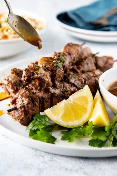 Easy Grilled Lamb Kebabs Recipe A Communal Table