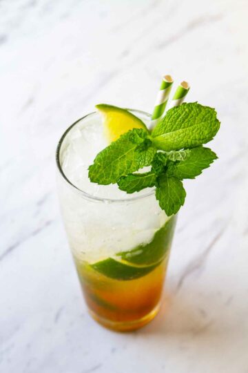 Dark Rum Mojito - A Communal Table